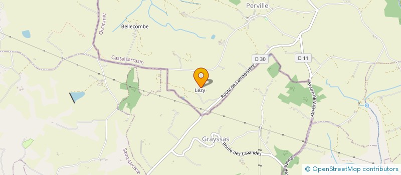 localisation de l'entreprise MONSIEUR ALASDAIR GANT  PERVILLE