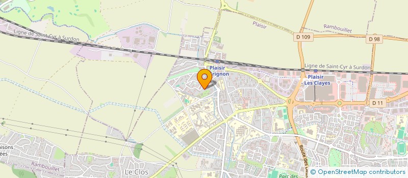 localisation de l'entreprise MONSIEUR ALASSANA SIDIBE  PLAISIR