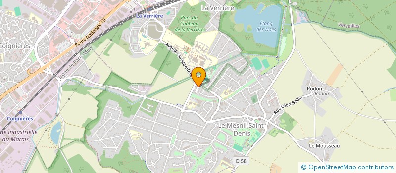 localisation de l'entreprise MONSIEUR ALASSANE ALASSANE N'DJIM  LE MESNIL-SAINT-DENIS