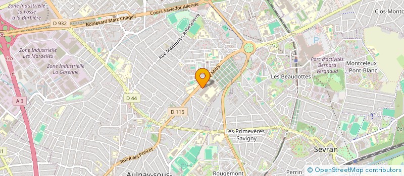localisation de l'entreprise MONSIEUR ALASSANE ALASSANE SOW à AULNAY-SOUS-BOIS