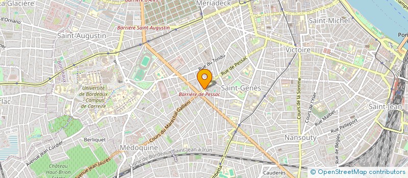 localisation de l'entreprise MONSIEUR ALASSANE AW  BORDEAUX