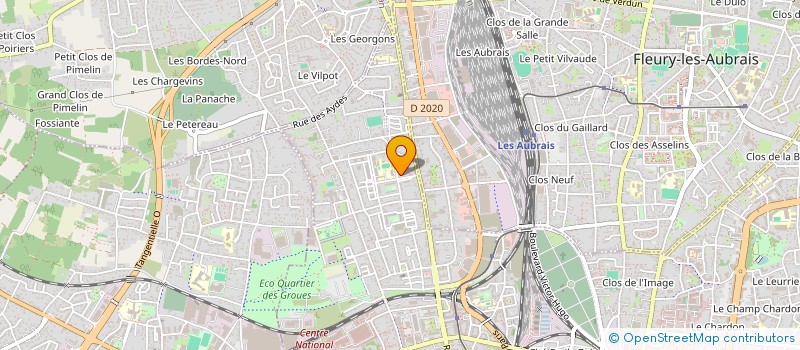 localisation de l'entreprise MONSIEUR ALASSANE BA  ORLEANS