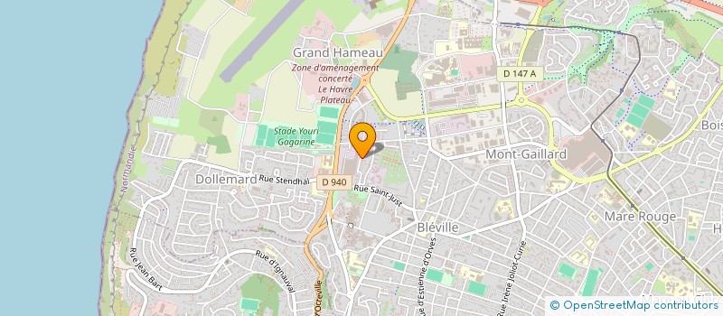 localisation de l'entreprise MONSIEUR ALASSANE BA à LE HAVRE