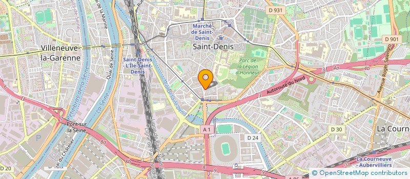 localisation de l'entreprise MONSIEUR ALASSANE CISSE à SAINT-DENIS