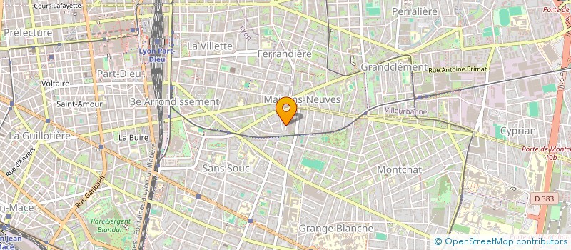 localisation de l'entreprise MONSIEUR ALASSANE COULIBALY  LYON 3EME