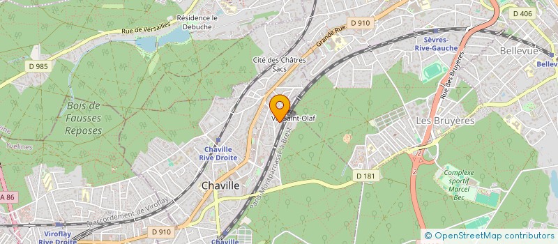 localisation de l'entreprise MONSIEUR ALASSANE DIA à CHAVILLE
