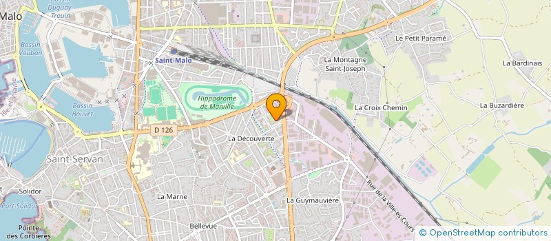 localisation de l'entreprise MONSIEUR ALASSANE DIABY  SAINT-MALO