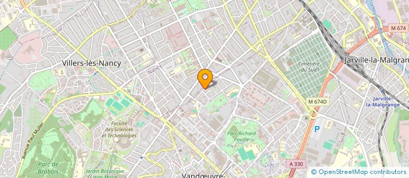 localisation de l'entreprise MONSIEUR ALASSANE DIAGNE  VANDUVRE-LES-NANCY