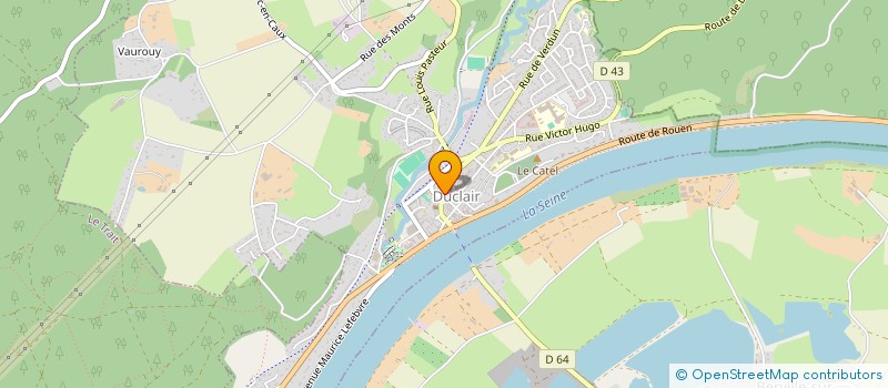 localisation de l'entreprise MONSIEUR ALASSANE DIALLO  PAVILLY