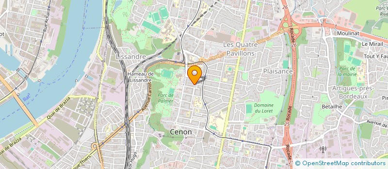 localisation de l'entreprise MONSIEUR ALASSANE DIEYE à CENON