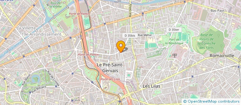 localisation de l'entreprise MONSIEUR ALASSANE DIOMANDE à LE PRE-SAINT-GERVAIS