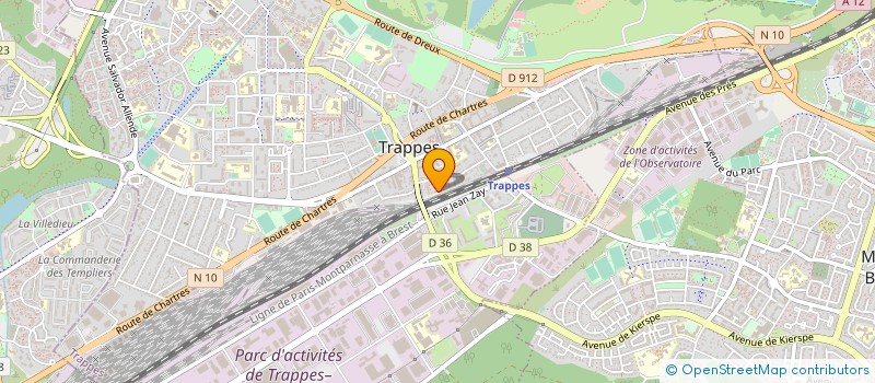 localisation de l'entreprise MONSIEUR ALASSANE DIOUMANERA à TRAPPES
