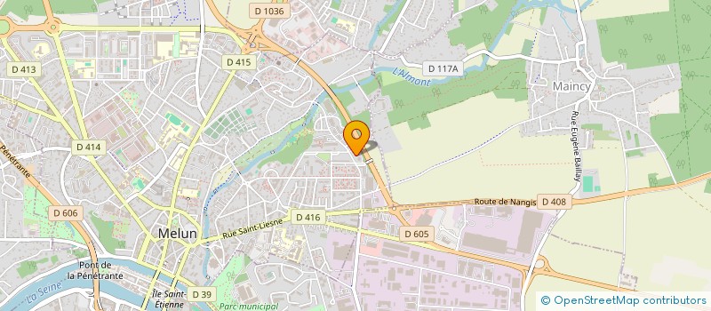 localisation de l'entreprise MONSIEUR ALASSANE DOUMBIA  MELUN