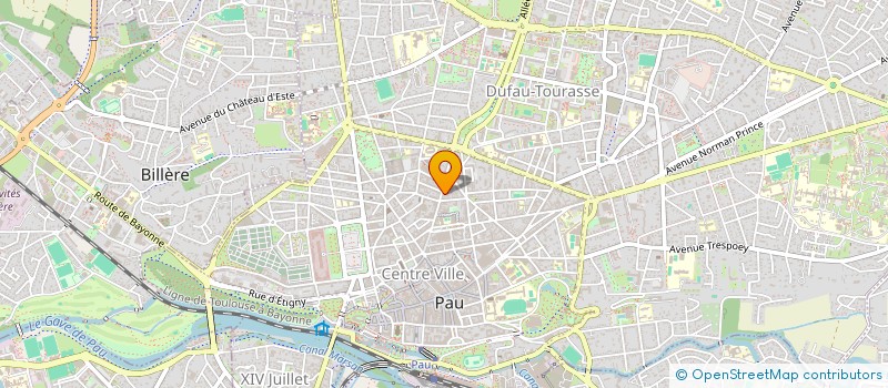 localisation de l'entreprise MONSIEUR ALASSANE FOFANA à PAU