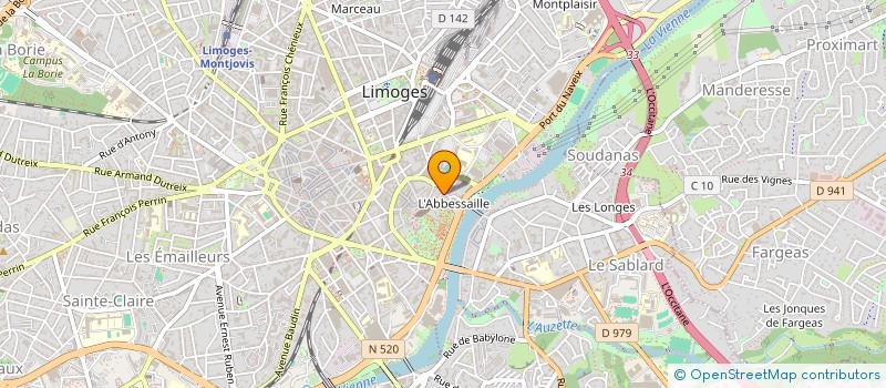 localisation de l'entreprise MONSIEUR ALASSANE KALLO à LIMOGES