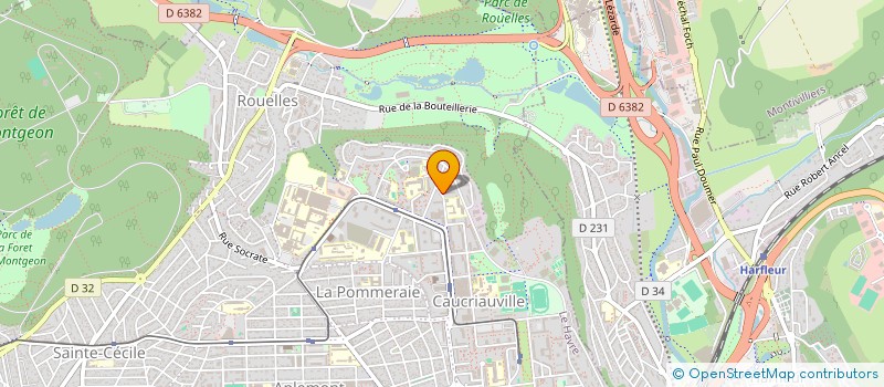 localisation de l'entreprise MONSIEUR ALASSANE LY  LE HAVRE