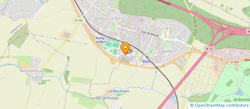 localisation de l'entreprise MONSIEUR ALASSANE MAIGA  NOISY-LE-ROI