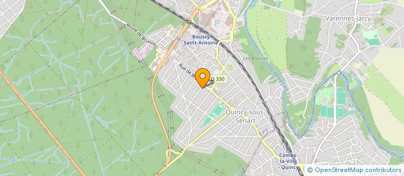 localisation de l'entreprise MONSIEUR ALASSANE MAMANE  QUINCY-SOUS-SENART