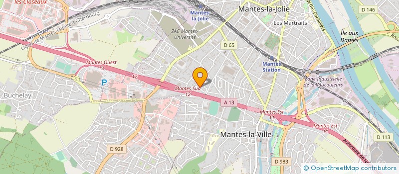 localisation de l'entreprise MONSIEUR ALASSANE NIANG  MANTES-LA-VILLE