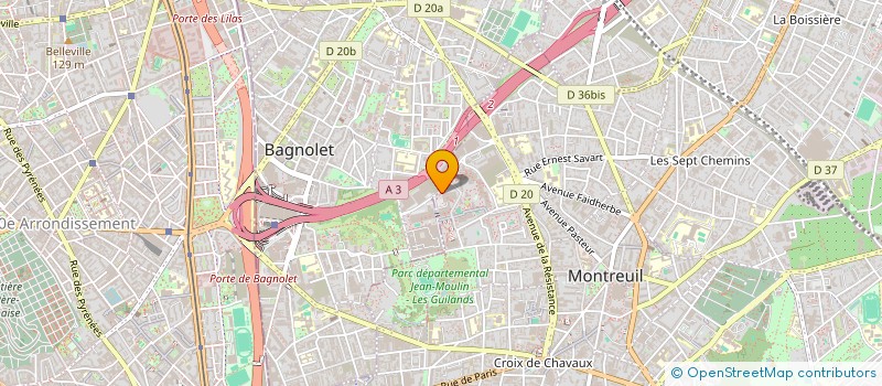 localisation de l'entreprise MONSIEUR ALASSANE SACKO à MONTREUIL