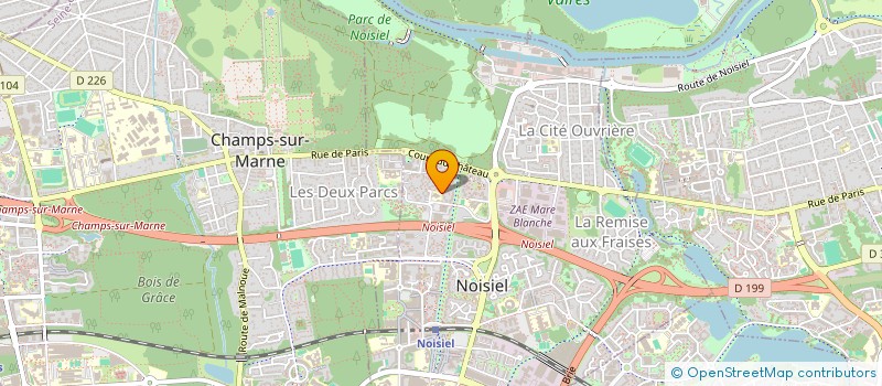 localisation de l'entreprise MONSIEUR ALASSANE SOME  NOISIEL