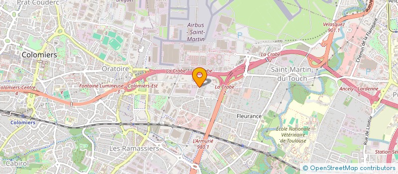 localisation de l'entreprise MONSIEUR ALASSANE SOW  TOULOUSE