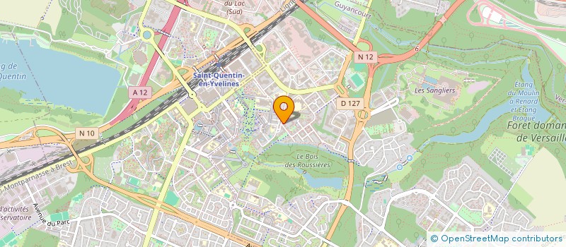 localisation de l'entreprise MONSIEUR ALASSANE SY  GUYANCOURT