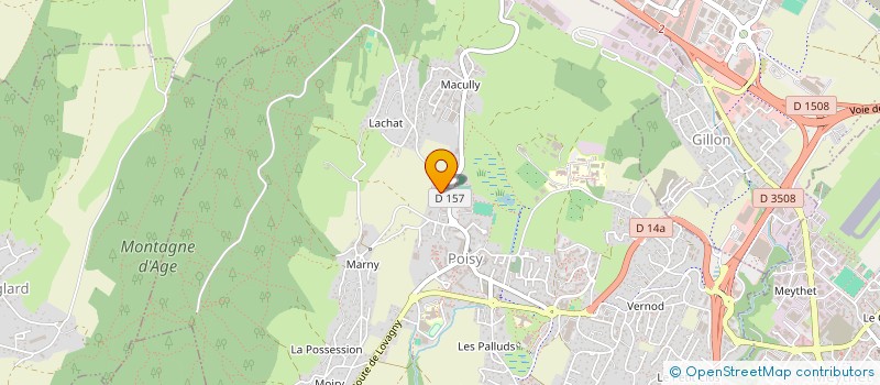 localisation de l'entreprise MONSIEUR ALASTAIR JARDINE  POISY