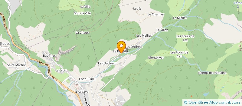 localisation de l'entreprise MONSIEUR ALASTAIR JUDGE  SAINT-JEAN-D'AULPS