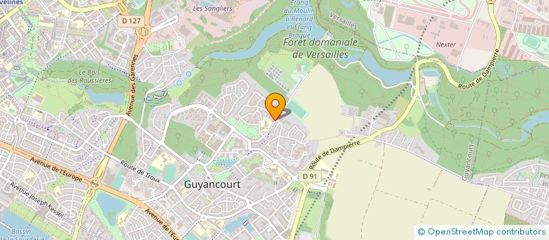 localisation de l'entreprise MONSIEUR ALAXANDRU-ADI CICIU  GUYANCOURT