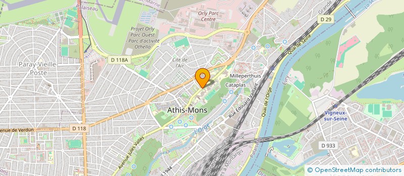 localisation de l'entreprise MONSIEUR ALAXANDRU-IULIAN STOICA à ATHIS-MONS