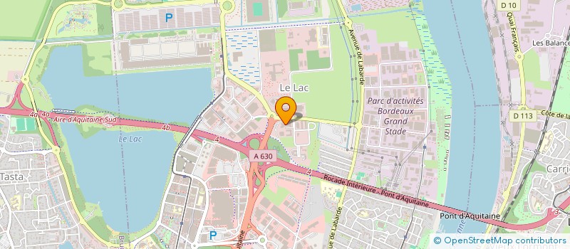 localisation de l'entreprise MONSIEUR ALBAN ALBAN AMADOU  BORDEAUX