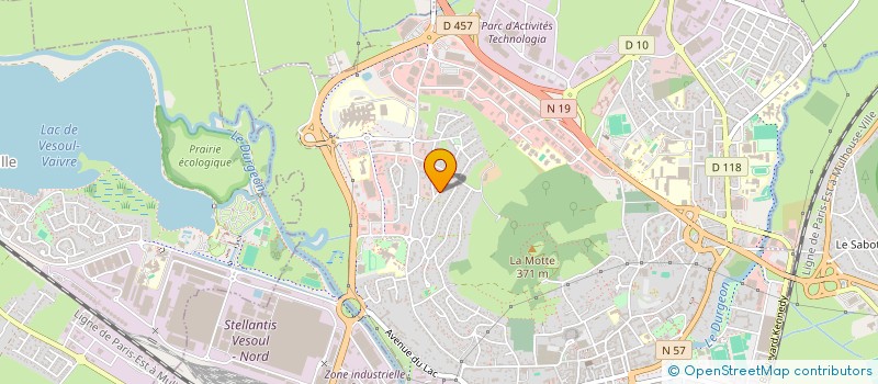 localisation de l'entreprise MONSIEUR ALBAN AUBERTIN  VESOUL