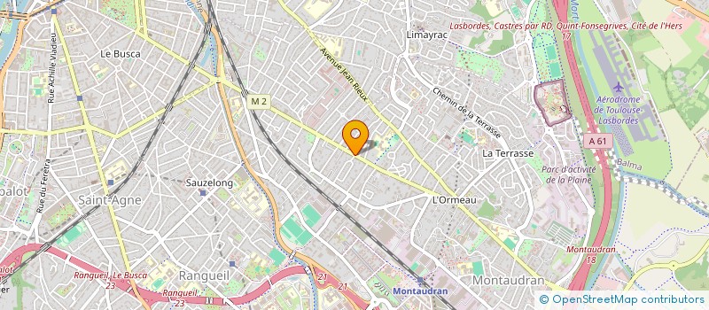 localisation de l'entreprise MONSIEUR ALBAN AUTHIE à TOULOUSE