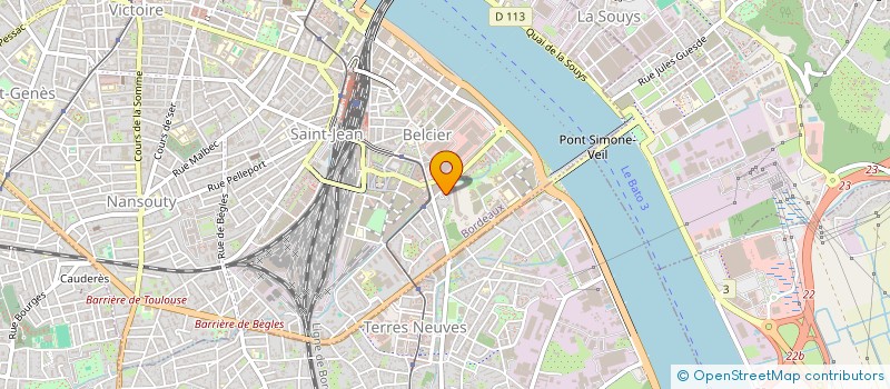 localisation de l'entreprise MONSIEUR ALBAN AUZIAS  BORDEAUX