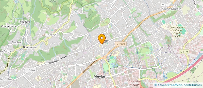 localisation de l'entreprise MONSIEUR ALBAN BERBERI à MEYLAN