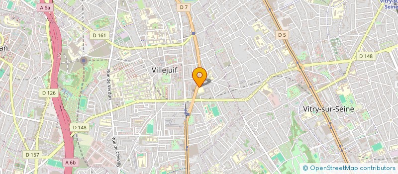 localisation de l'entreprise MONSIEUR ALBAN BEZIAUD à VILLEJUIF