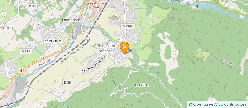 localisation de l'entreprise MONSIEUR ALBAN BIANCONI  VILLAR-SAINT-PANCRACE