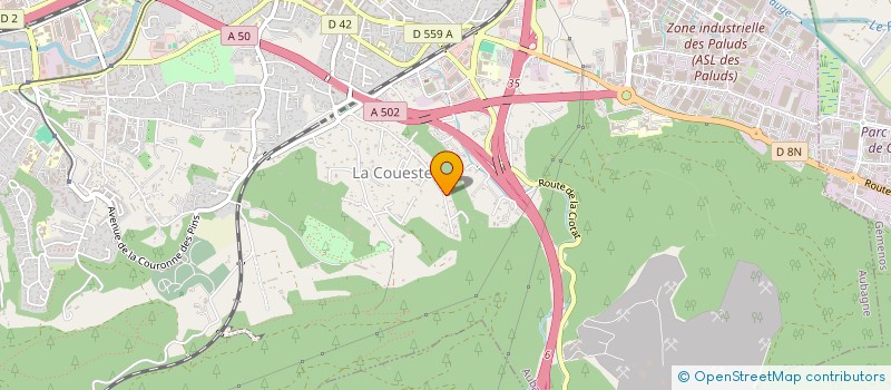 localisation de l'entreprise MONSIEUR ALBAN BOUVOT à AUBAGNE