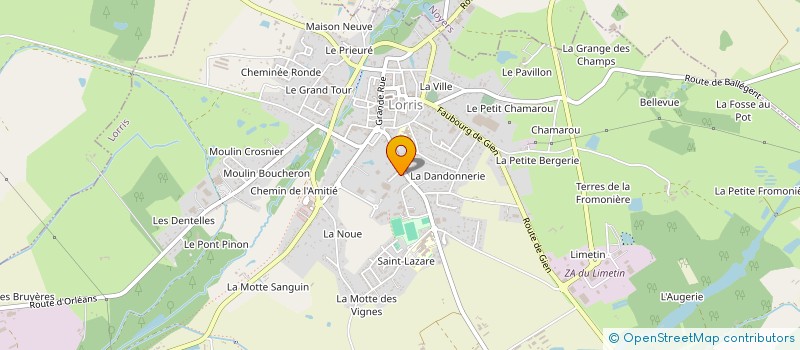 localisation de l'entreprise MONSIEUR ALBAN BOYER à LORRIS