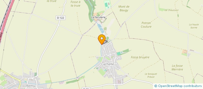 localisation de l'entreprise MONSIEUR ALBAN BUCAMP  LACHELLE