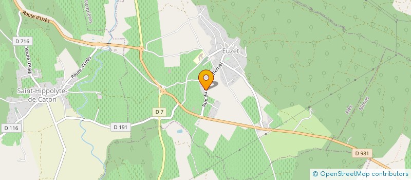 localisation de l'entreprise MONSIEUR ALBAN BUCHON  EUZET