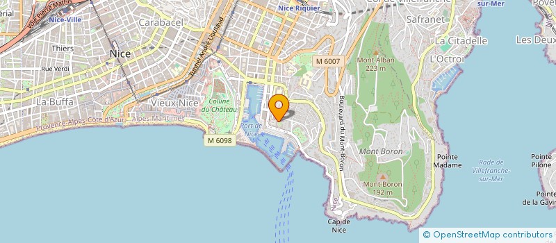 localisation de l'entreprise MONSIEUR ALBAN CAMBRILLAT à NICE