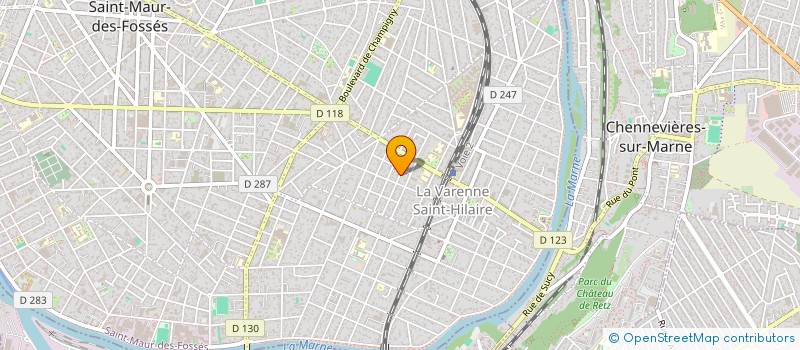 localisation de l'entreprise MONSIEUR ALBAN CARON  SAINT-MAUR-DES-FOSSES