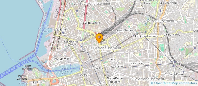 localisation de l'entreprise MONSIEUR ALBAN CASANOVA à MARSEILLE