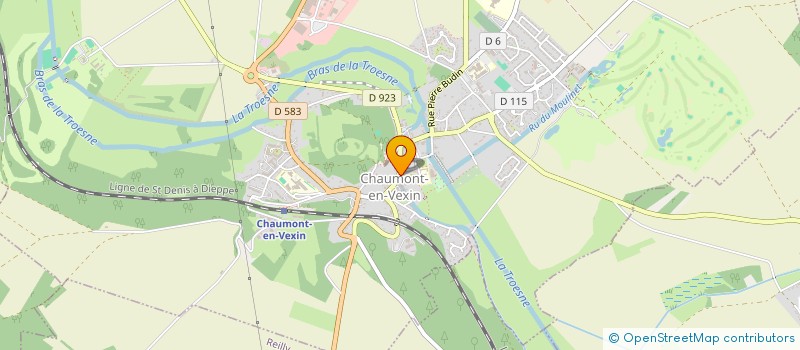 localisation de l'entreprise MONSIEUR ALBAN CASTELLANI  THIBIVILLERS