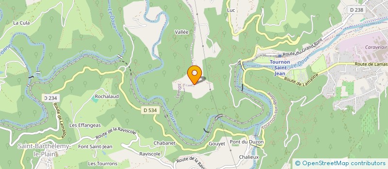 localisation de l'entreprise MONSIEUR ALBAN CATIL  SAINT-JEAN-DE-MUZOLS