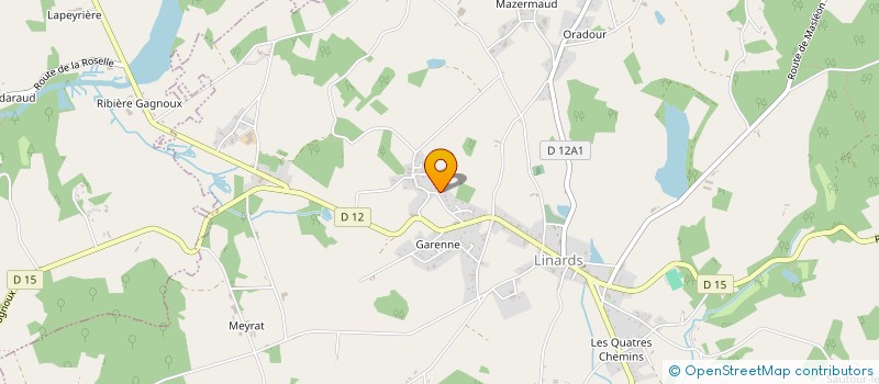 localisation de l'entreprise MONSIEUR ALBAN CERVENANSKY à LINARDS