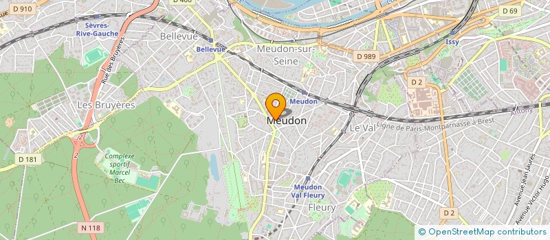 localisation de l'entreprise MONSIEUR ALBAN CHAZOT à MEUDON