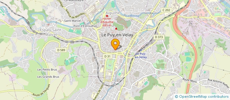 localisation de l'entreprise MONSIEUR ALBAN CHETRITT  LE PUY-EN-VELAY